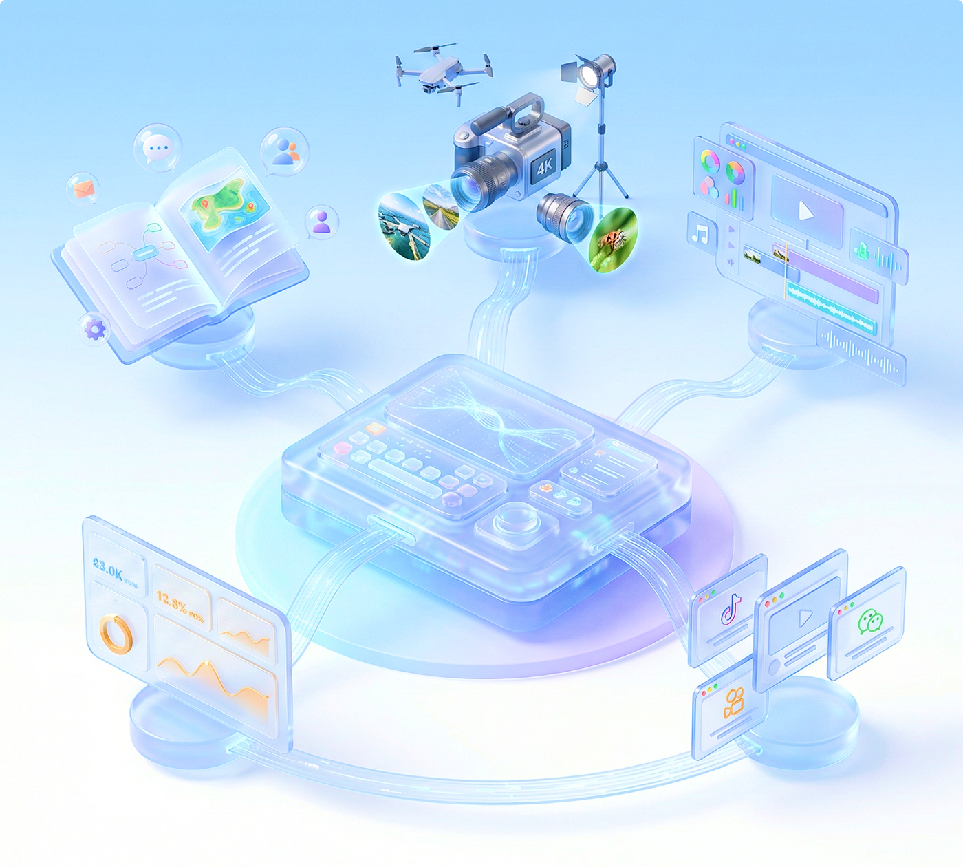 专业视频内容制作体系